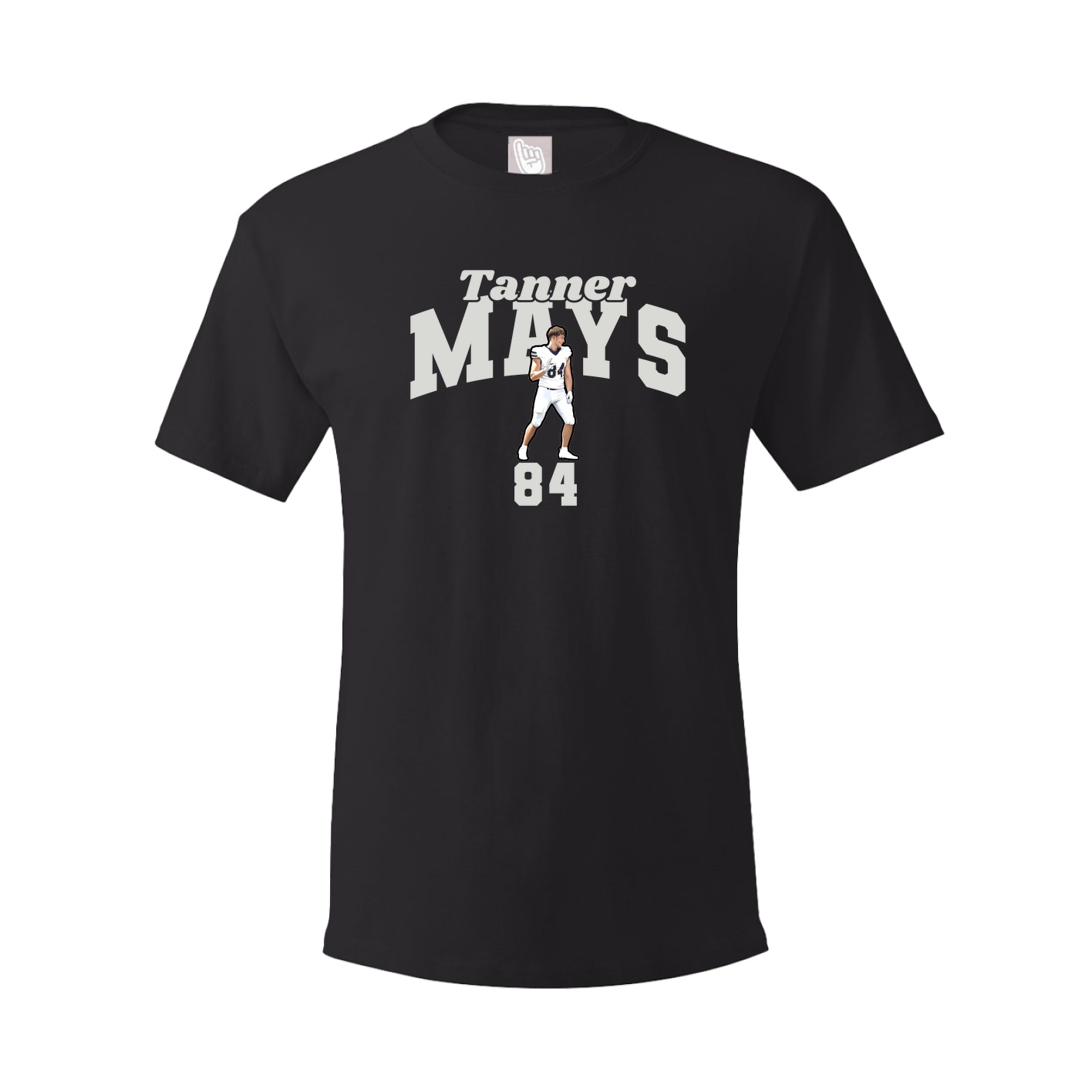 Youth Tee — Signature Arch in Black