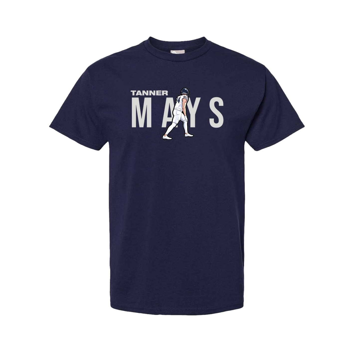 Tee — Player Name in Navy