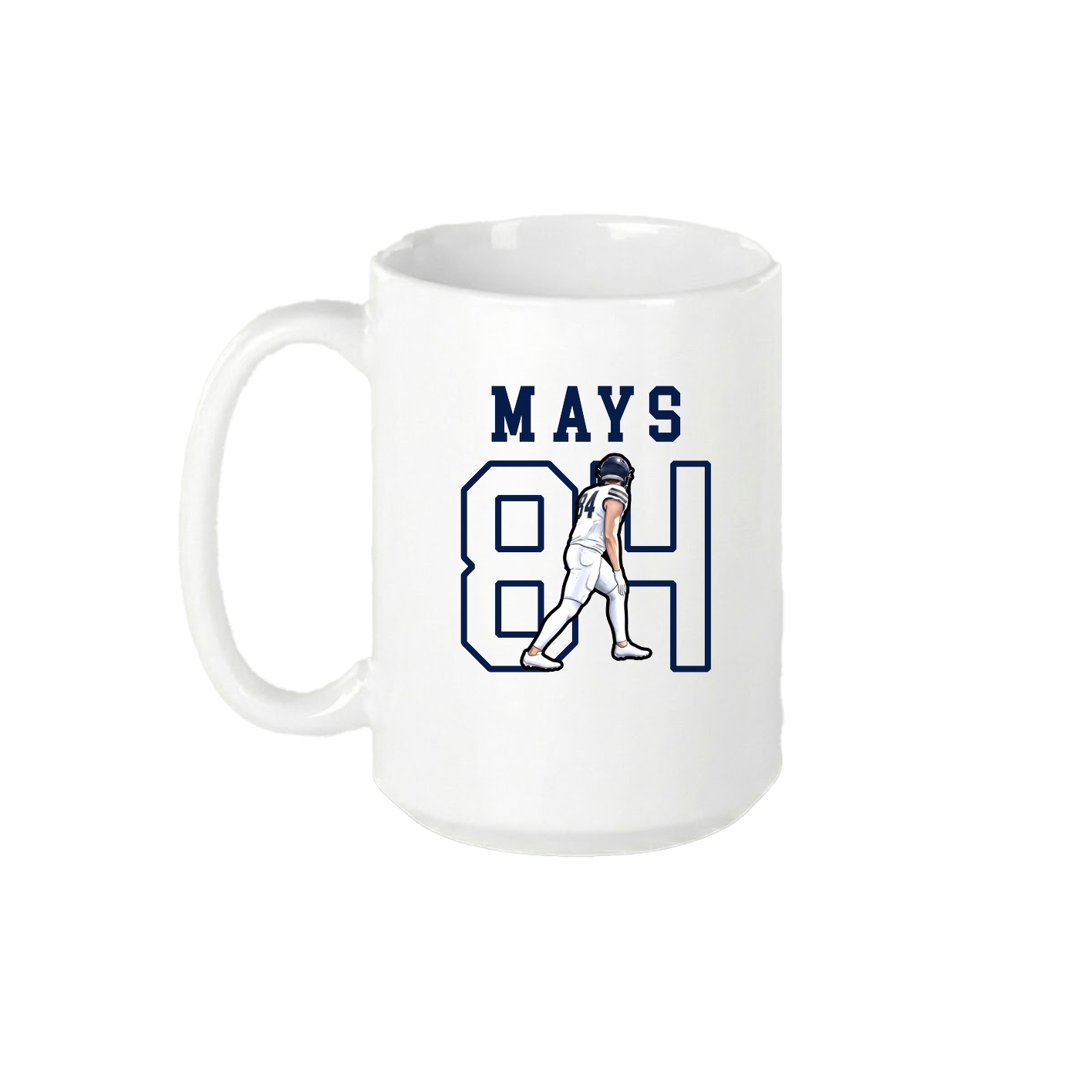 15oz Coffee Mug — Shirsey in White