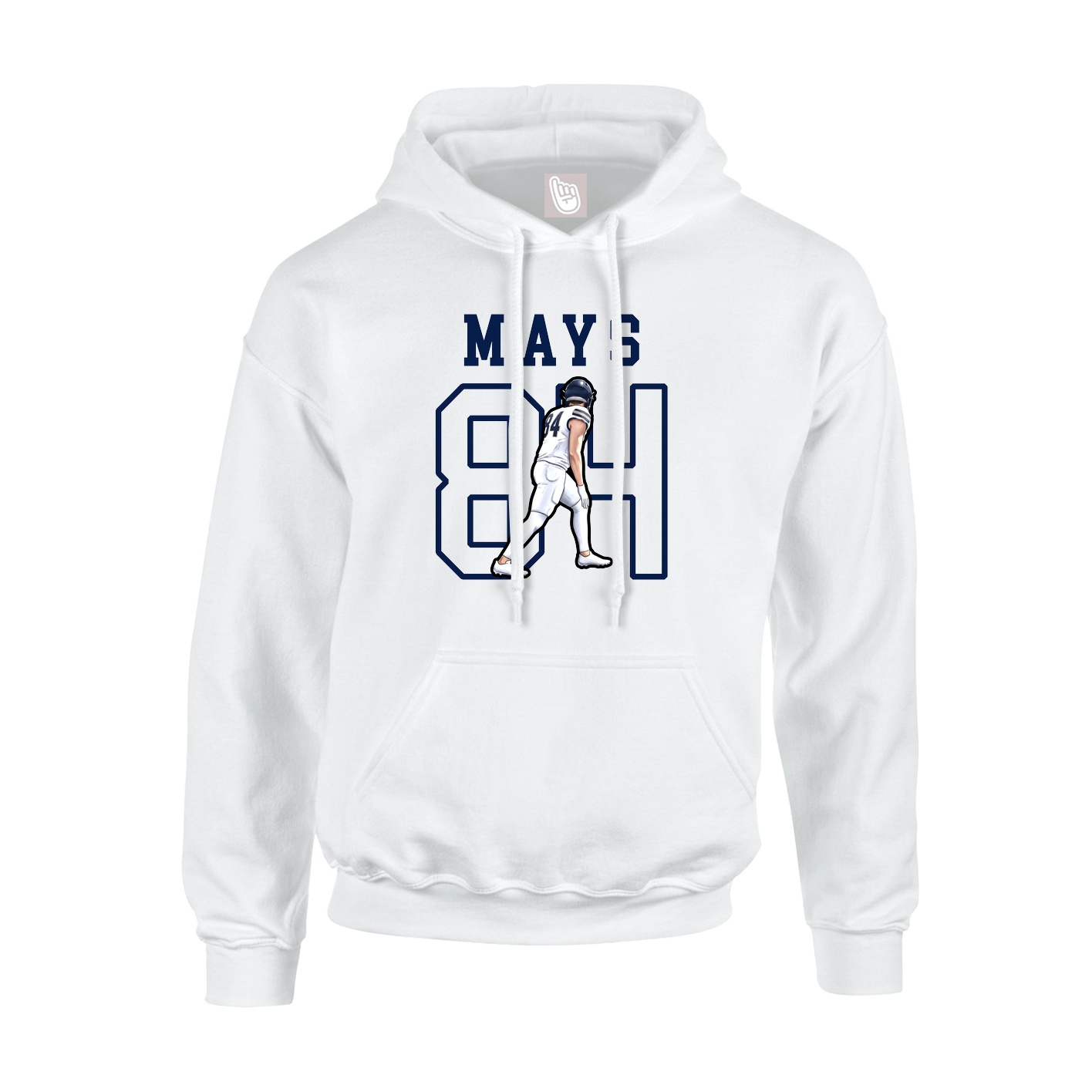 Youth Hoodie — Shirsey in White