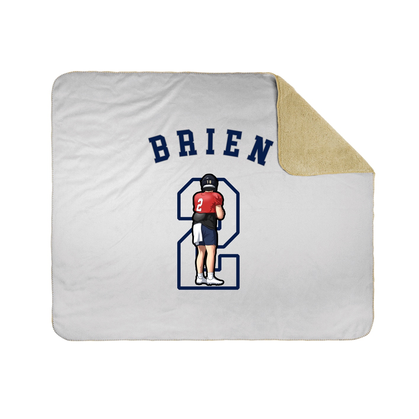 Throw Blanket — Shirsey Arch in White