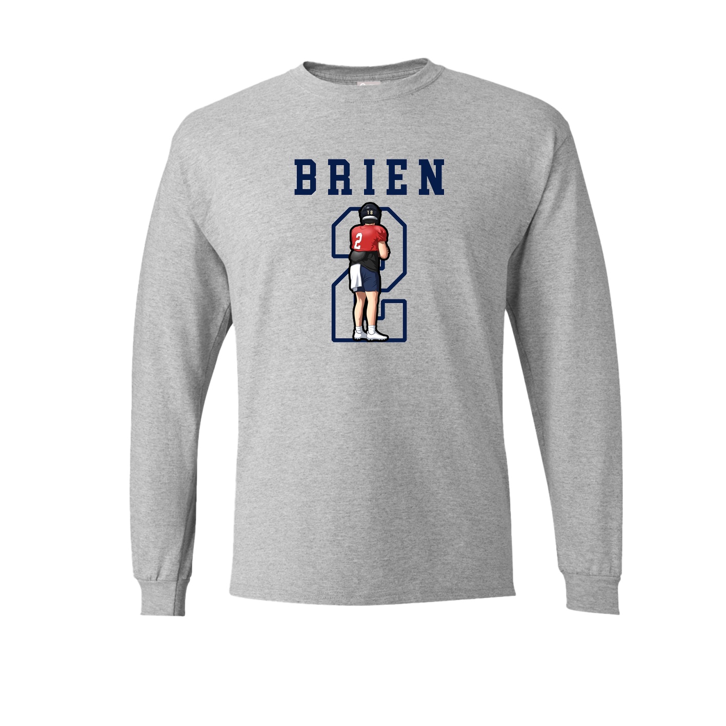 Long Sleeve Tee — Shirsey in Grey
