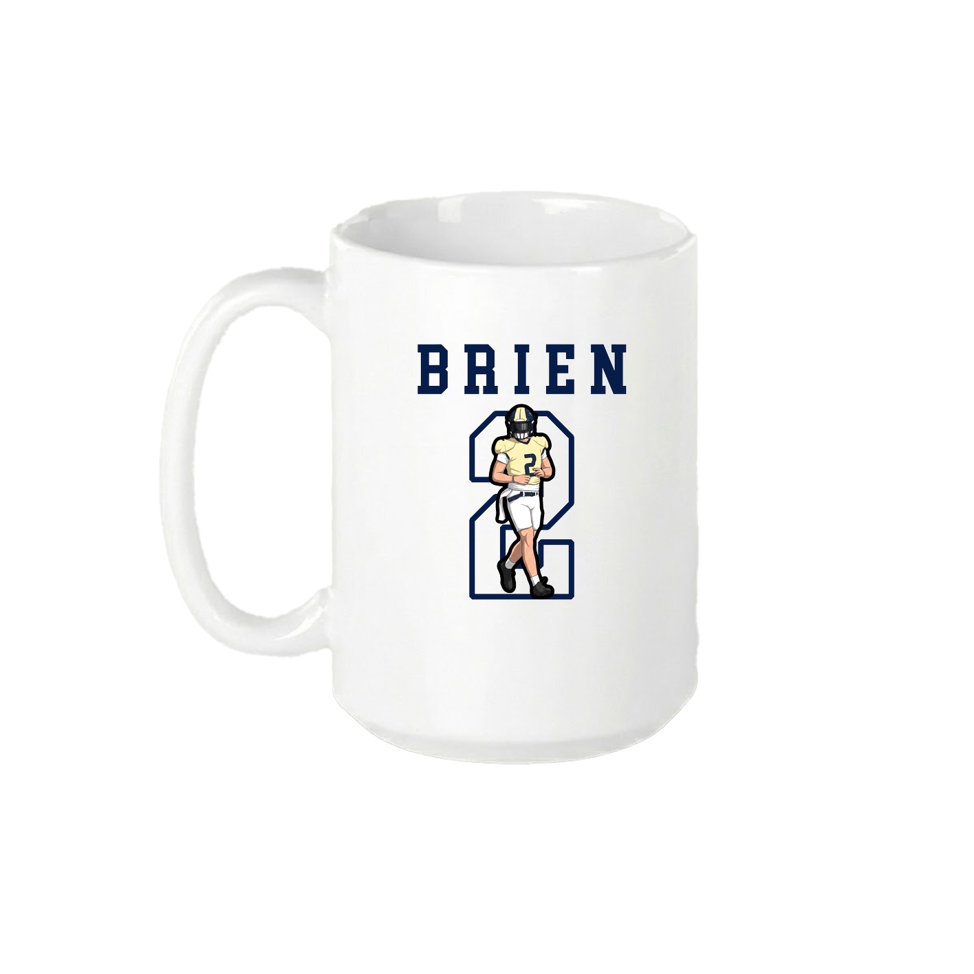 15oz Coffee Mug — Shirsey in White