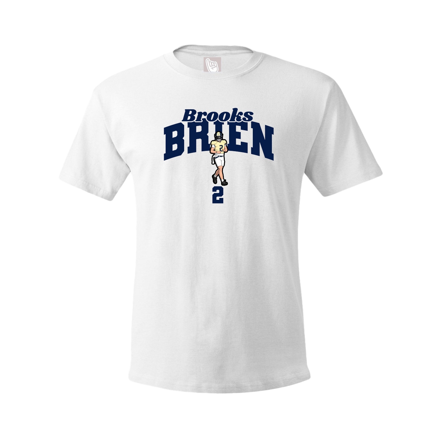Tee — Signature Arch in White