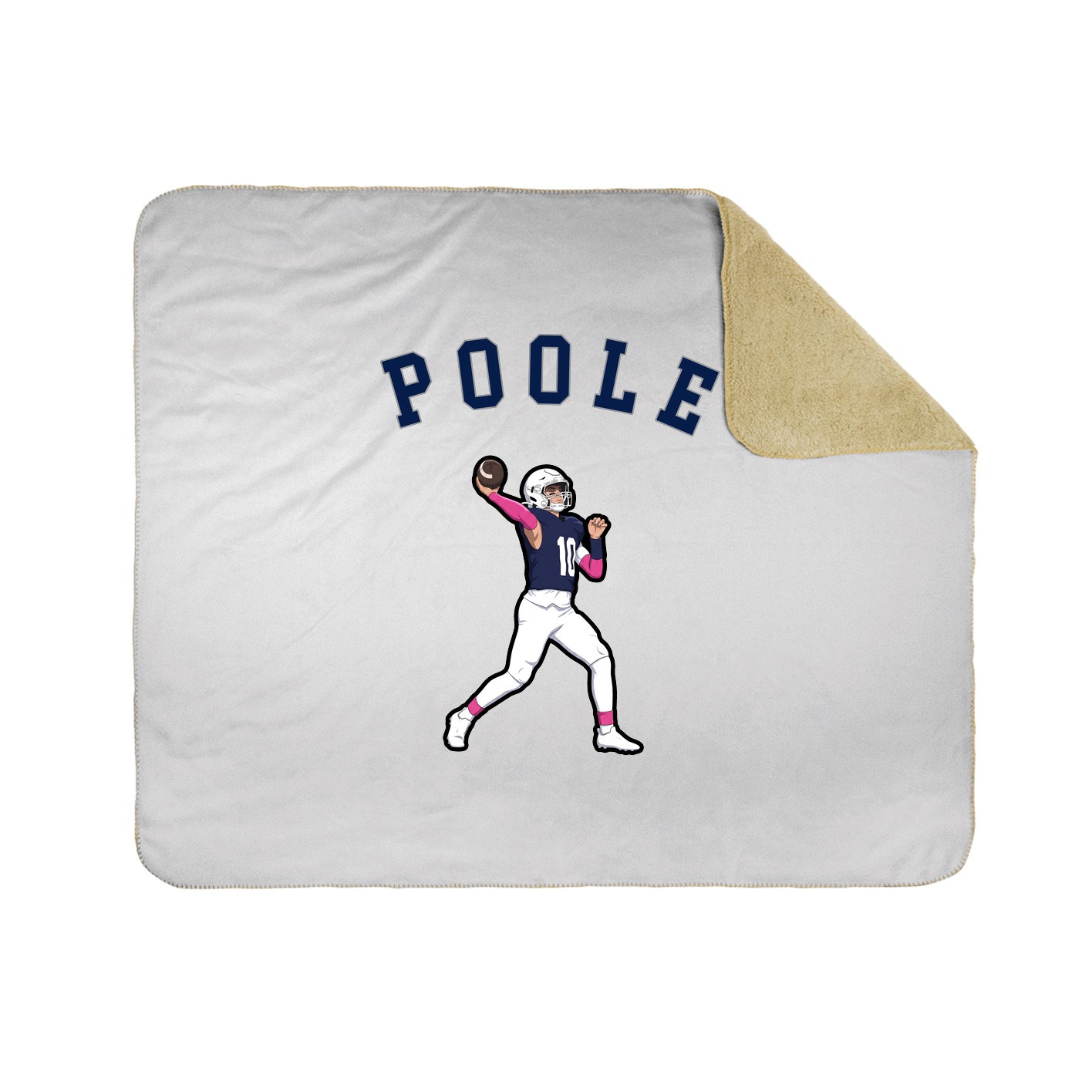 Throw Blanket — Shirsey Arch in White