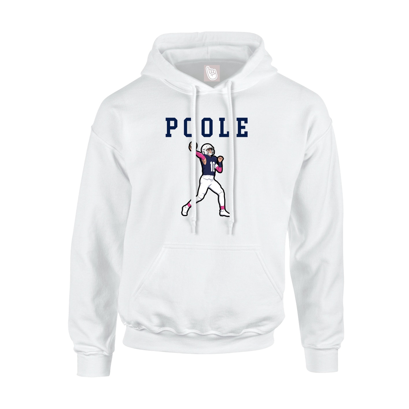 Youth Hoodie — Shirsey in White