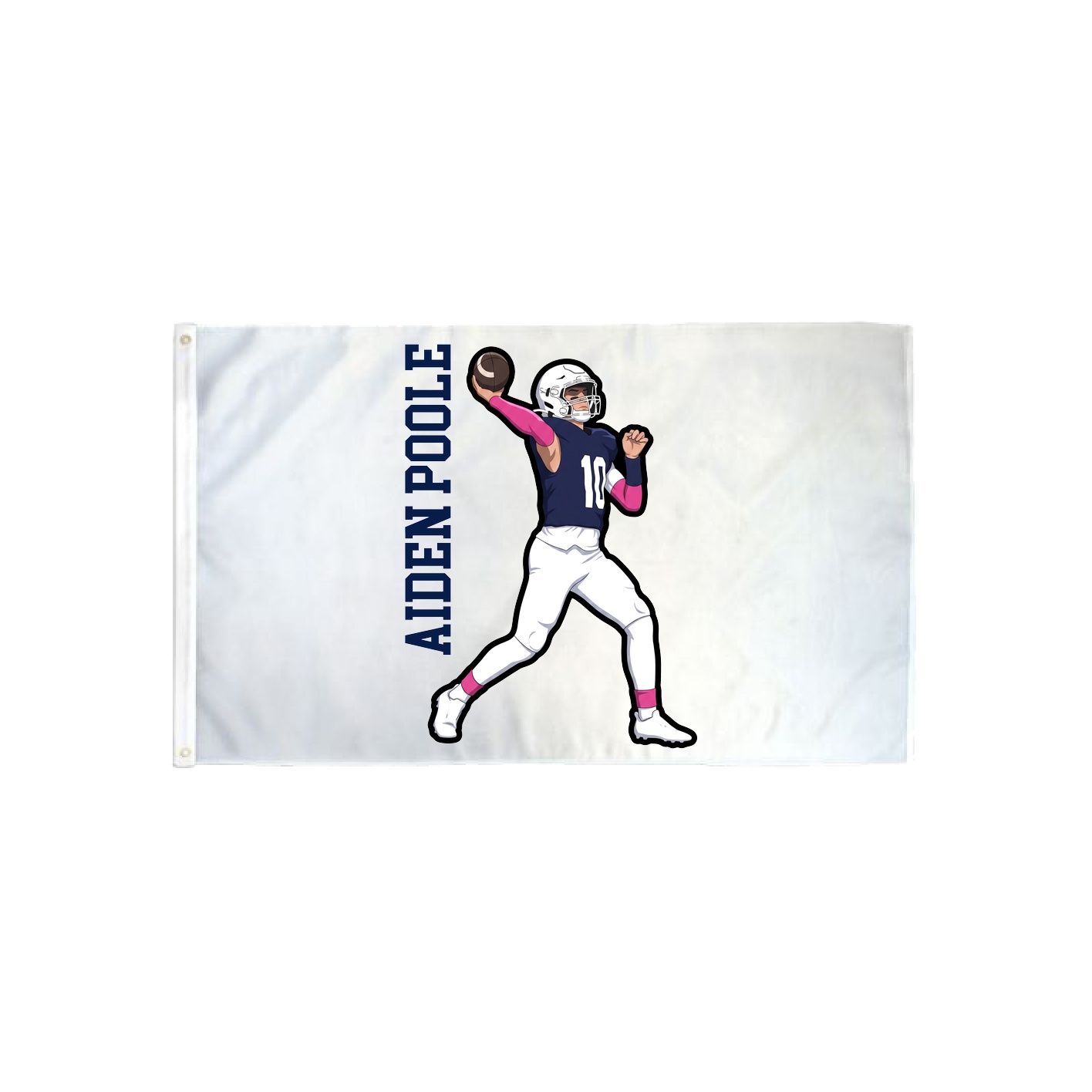 3x5 Flag — Name Vertical in Classic