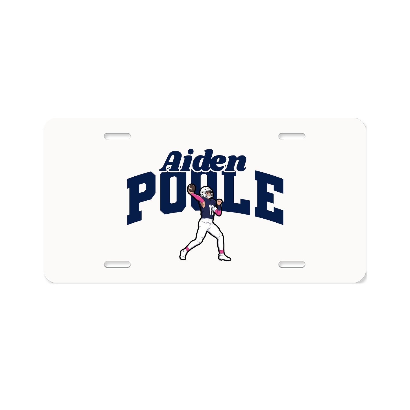 License Plate — Signature Arch in Classic