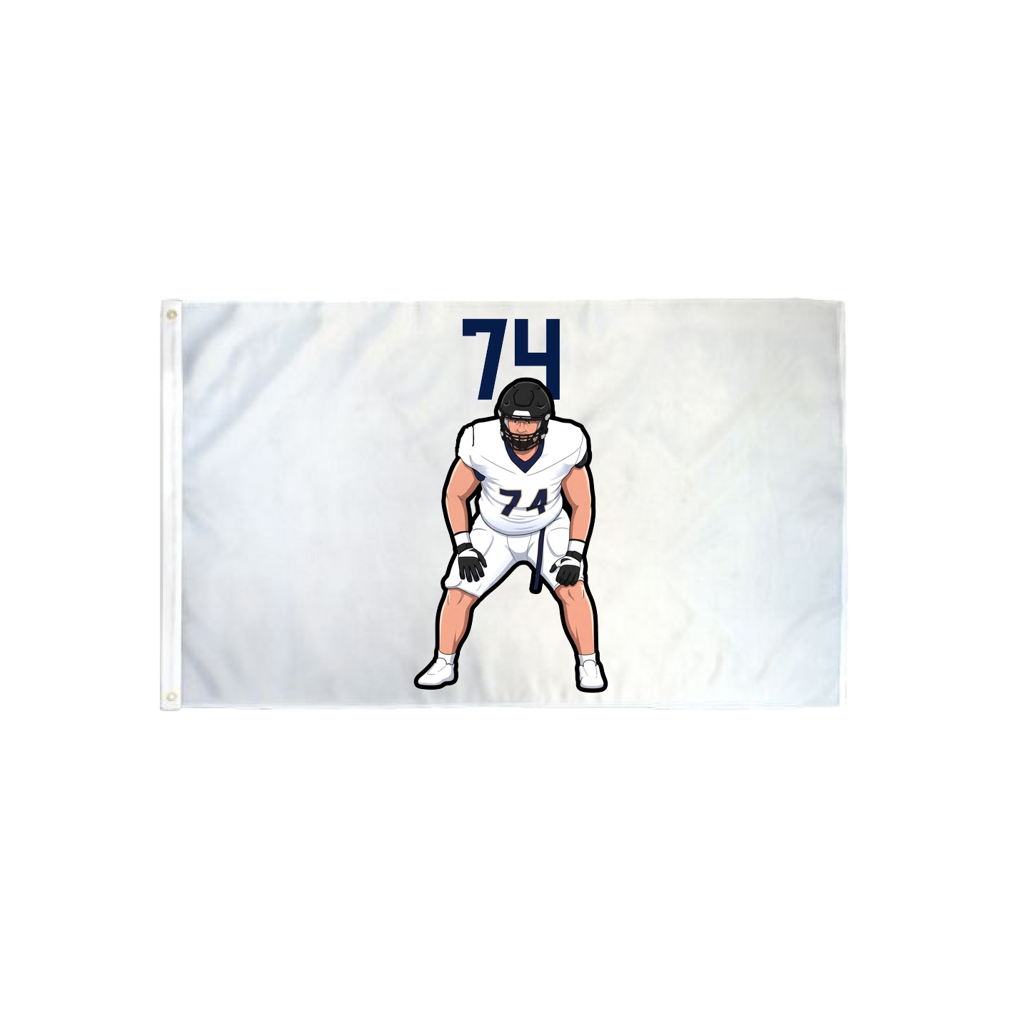 3x5 Flag — Number Top in Classic