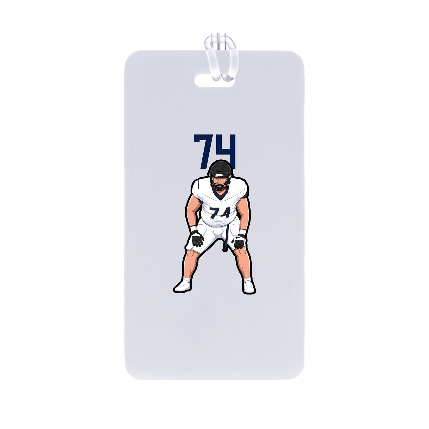 Bag Tag — Number Top in Classic