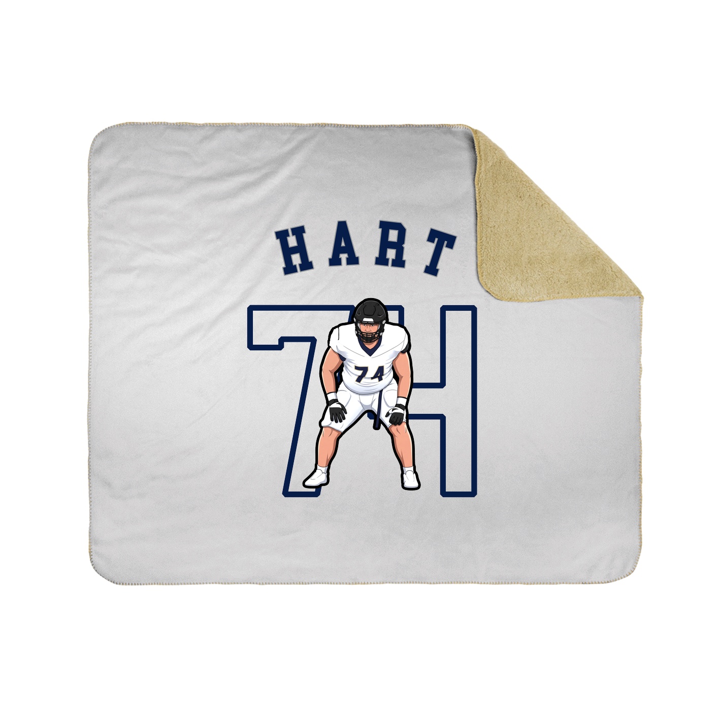 Throw Blanket — Shirsey Arch in White