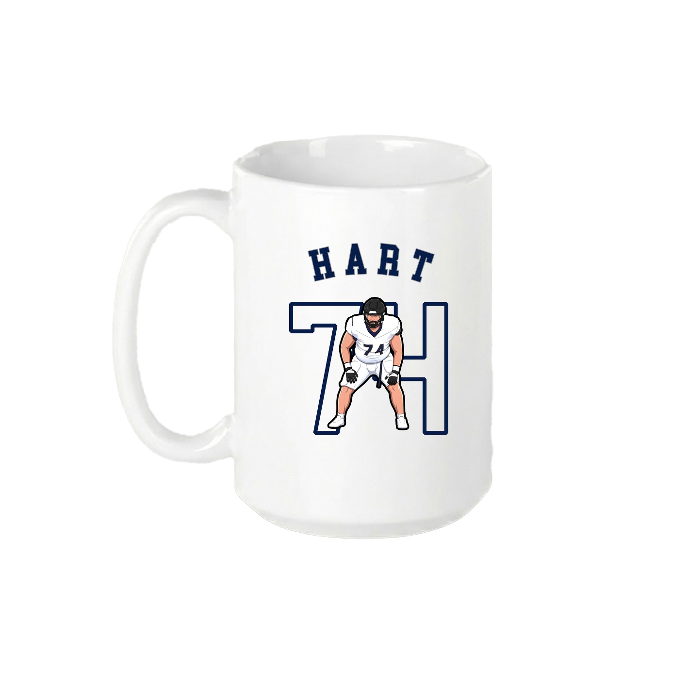 15oz Coffee Mug — Shirsey Arch in White
