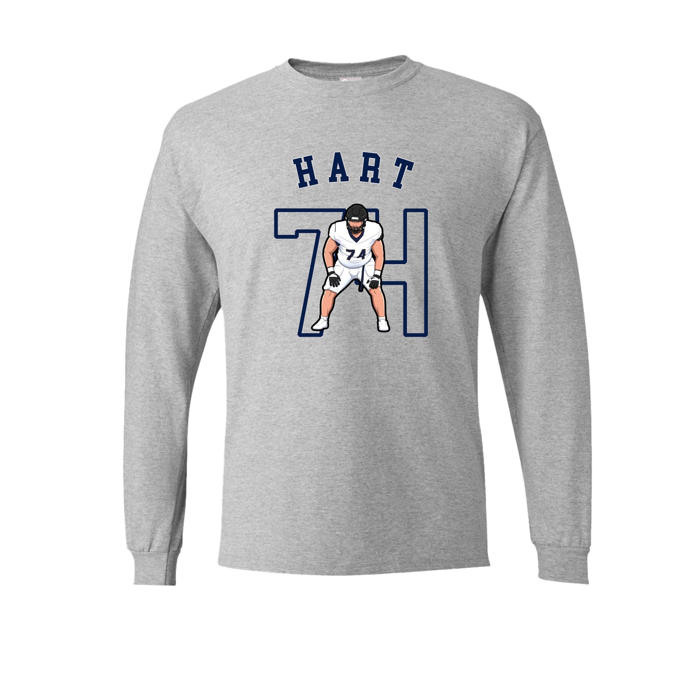 Long Sleeve Tee — Shirsey Arch in Grey