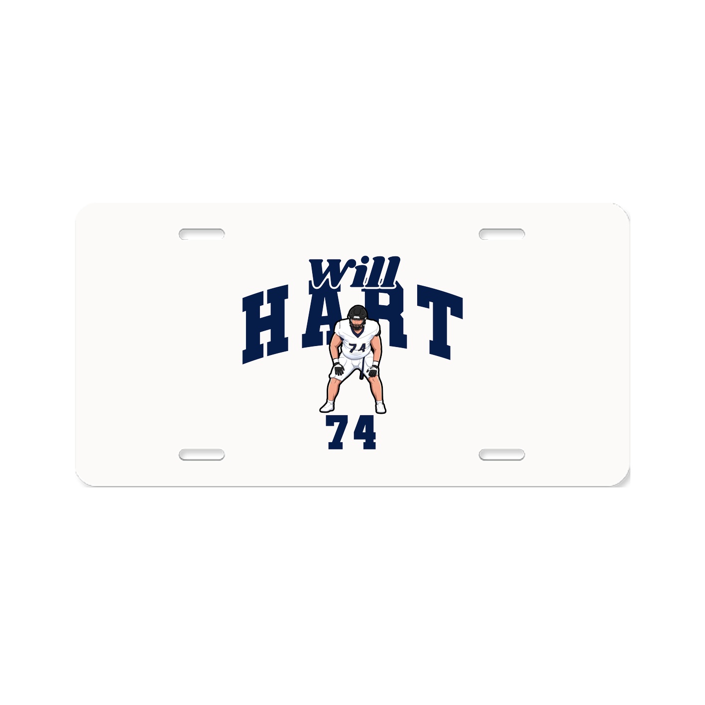 License Plate — Signature Arch in Classic