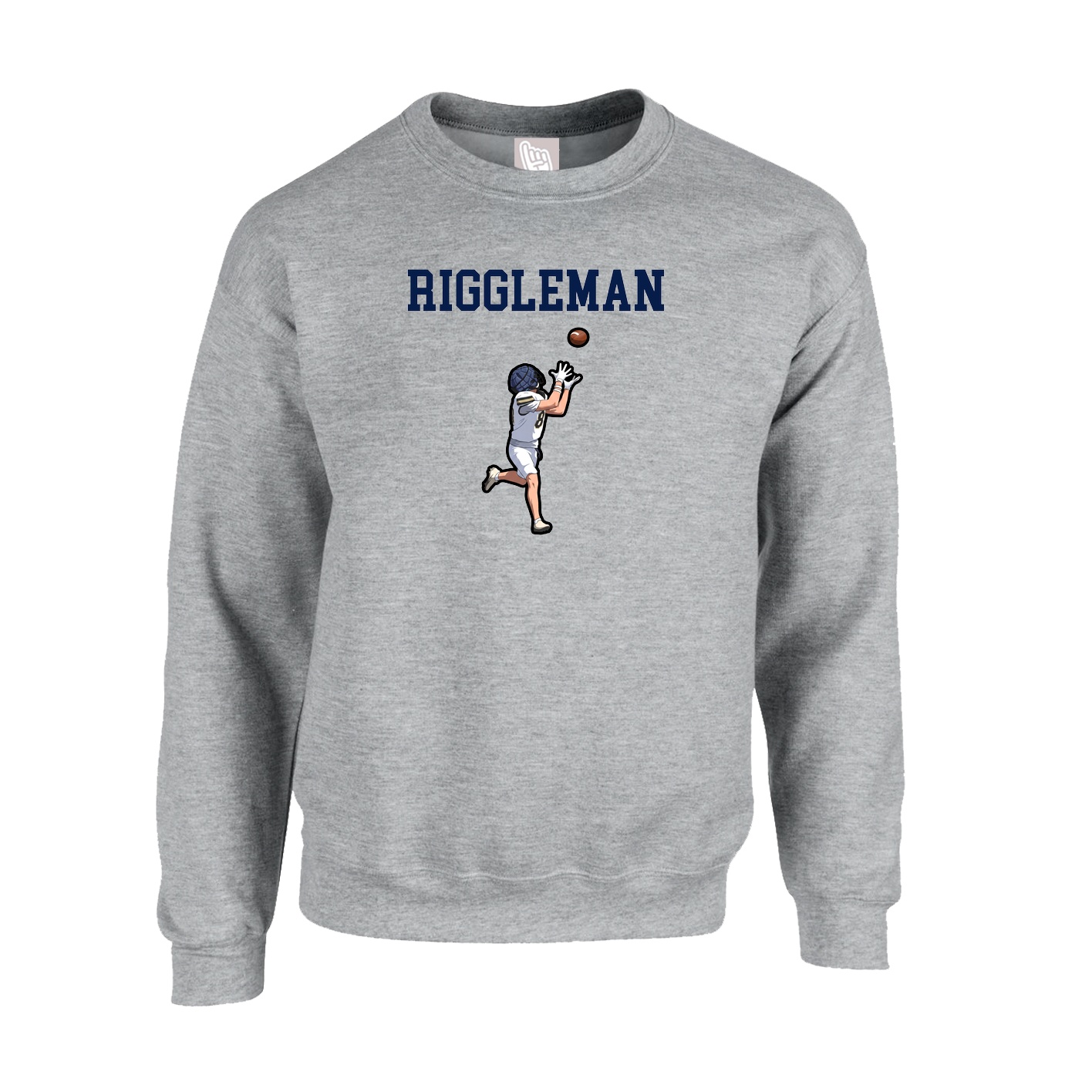Fleece Crew — Shirsey in Grey