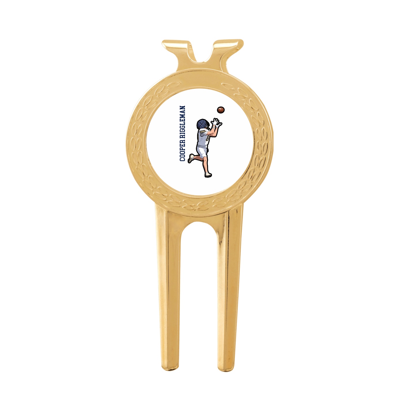 Divot Tool with Ball Marker — Name Vertical in Classic