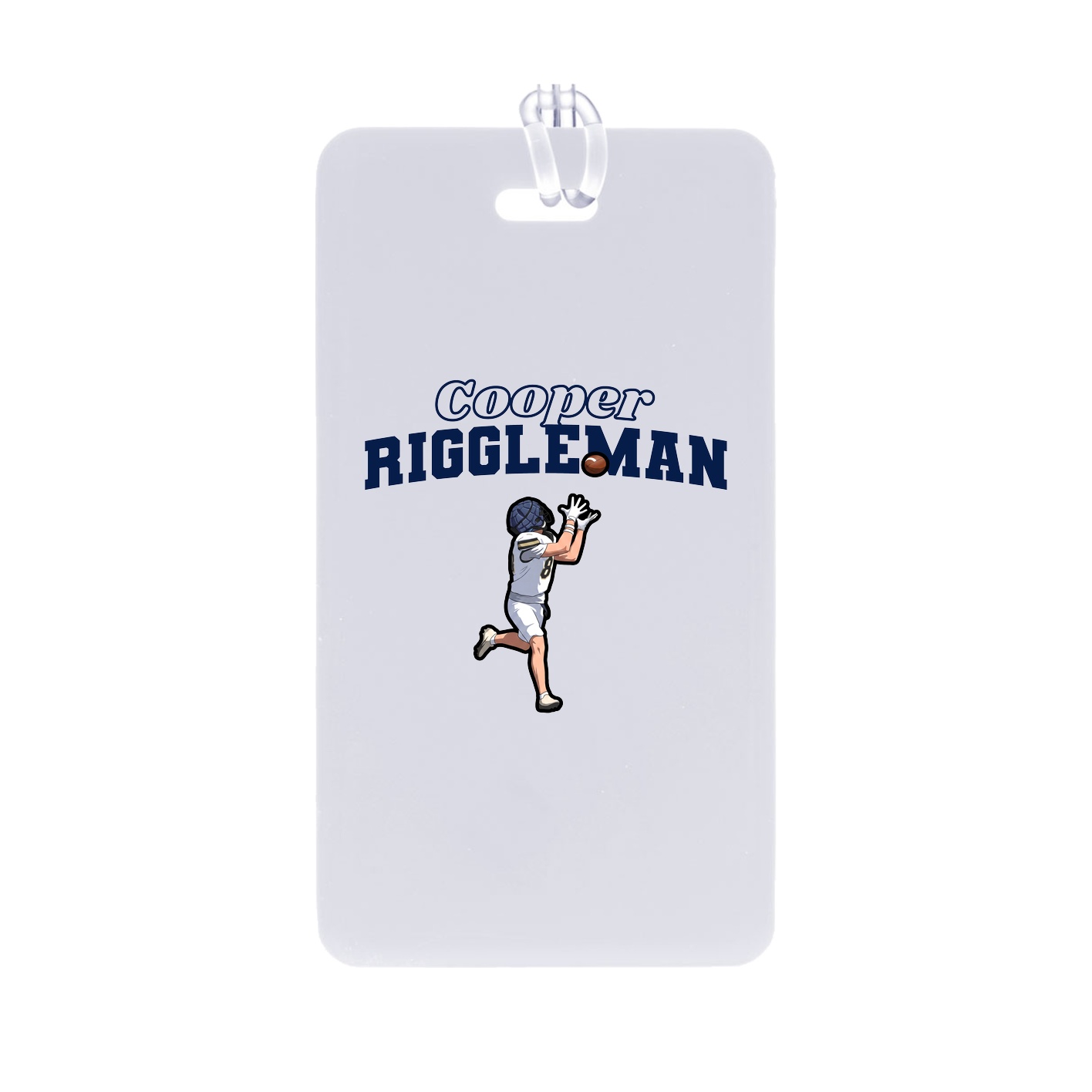 Bag Tag — Name Arch in Classic