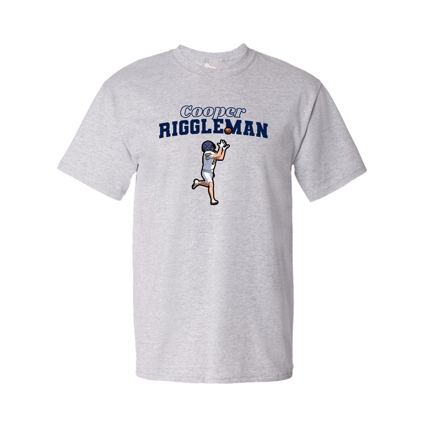 Tee — Name Arch in Grey
