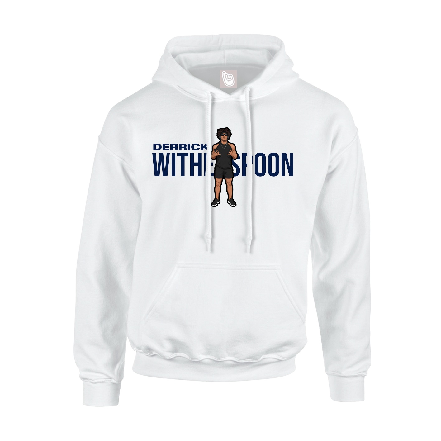 Hoodie — Player Name in White