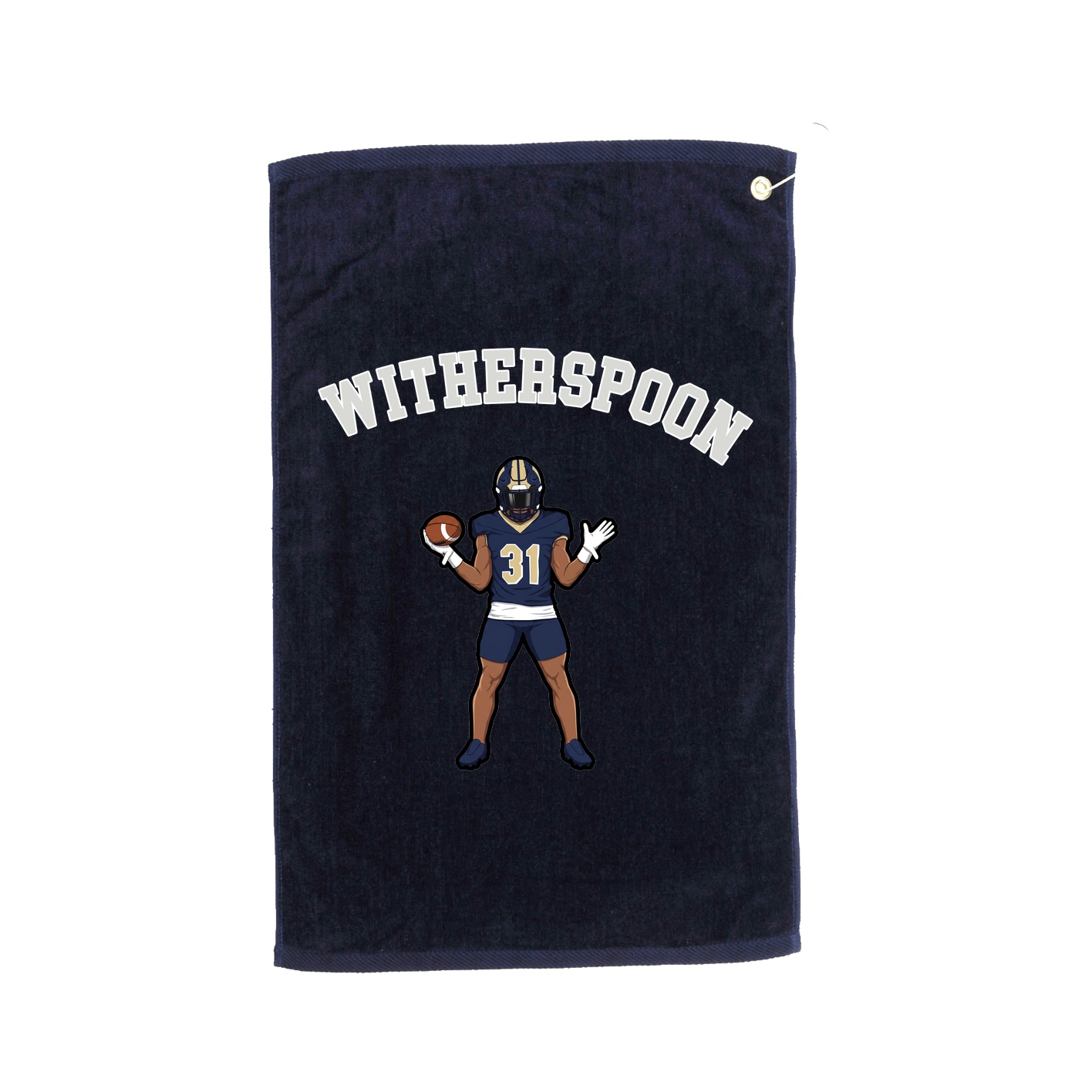 Golf Towel — Shirsey Arch in Navy
