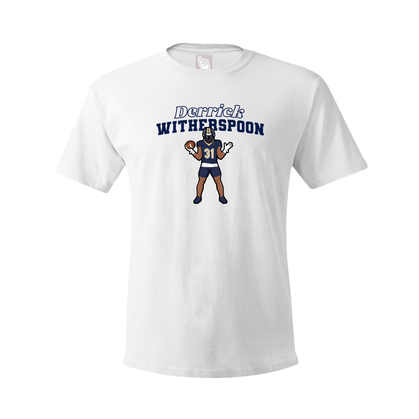 Tee — Name Arch in White