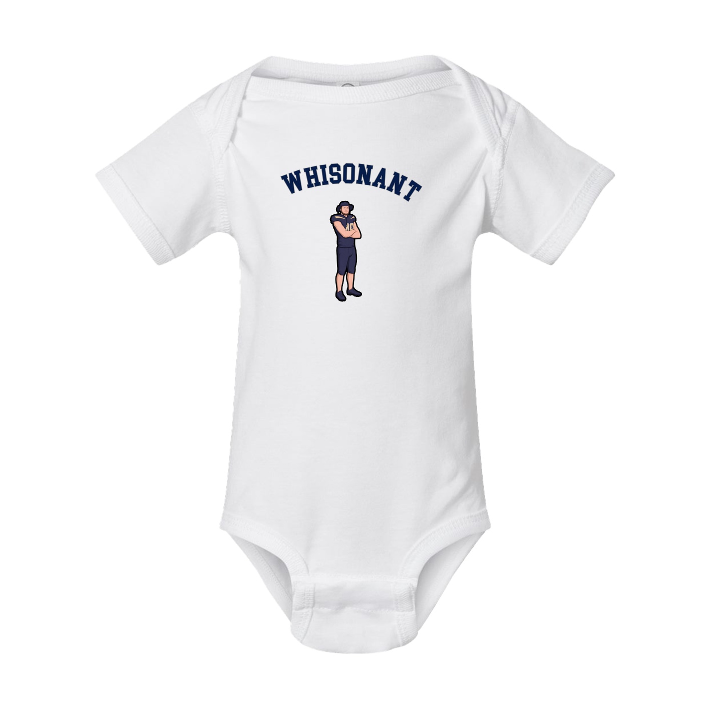 Baby Onesie — Shirsey Arch in White