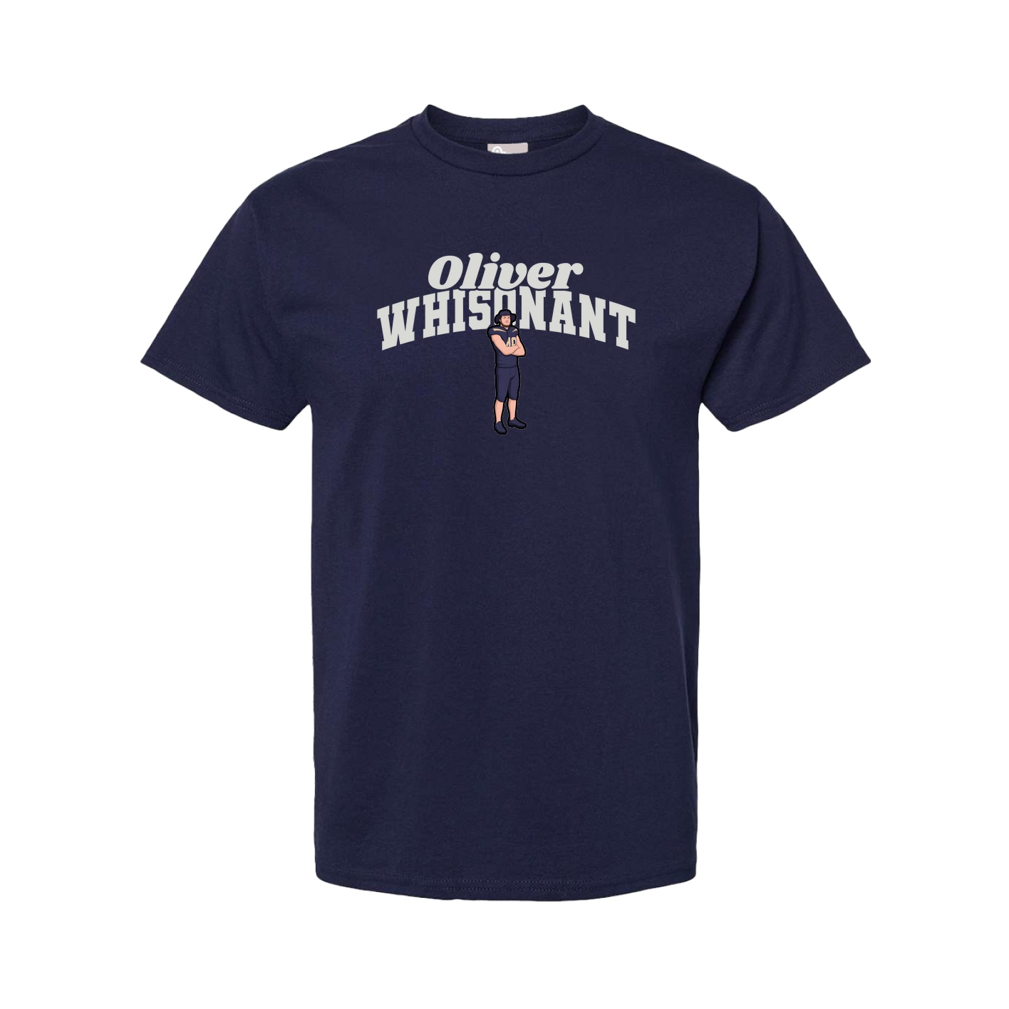Youth Tee — Signature Arch in Navy