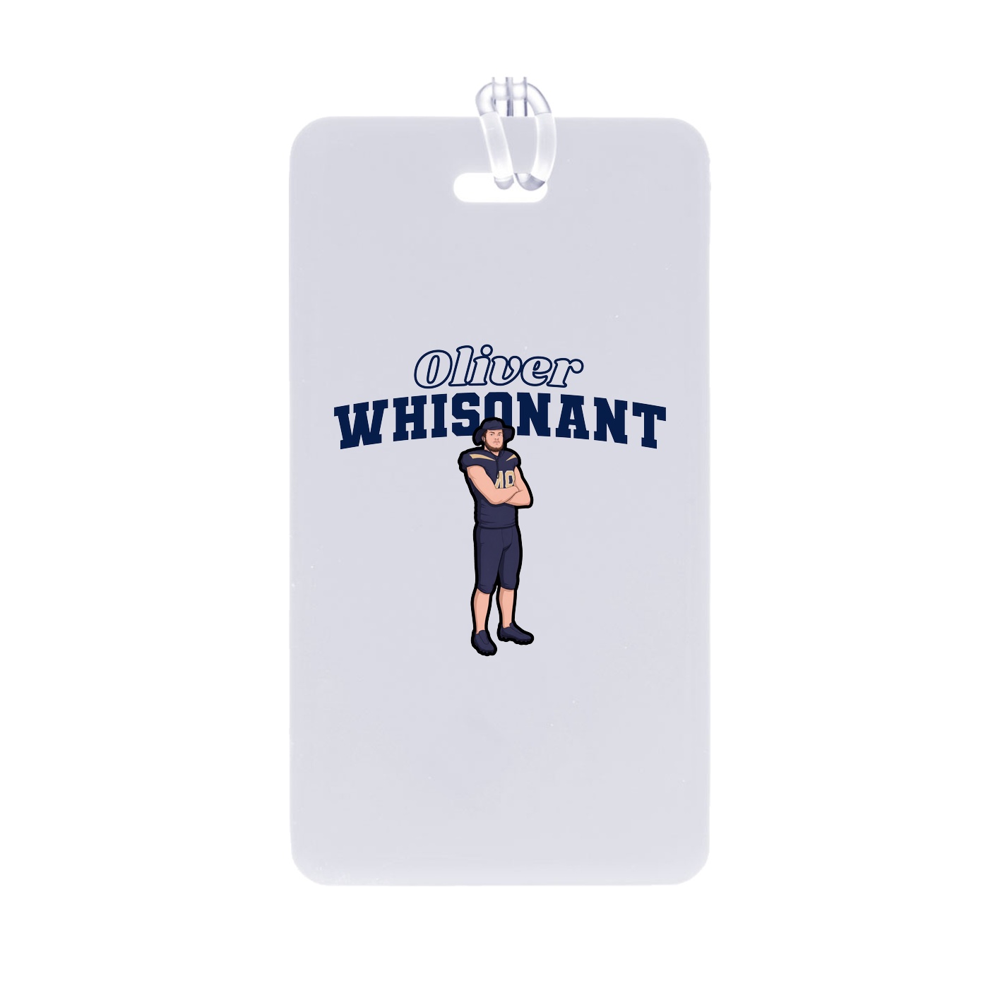 Bag Tag — Name Arch in Classic