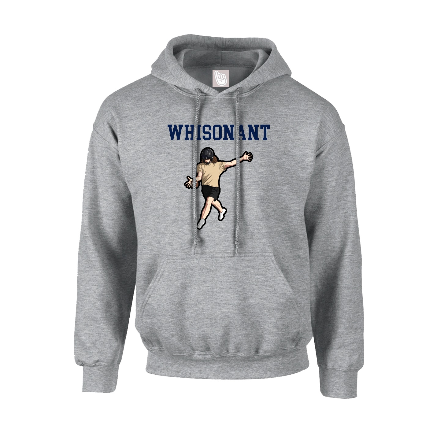 Hoodie — Shirsey in Grey