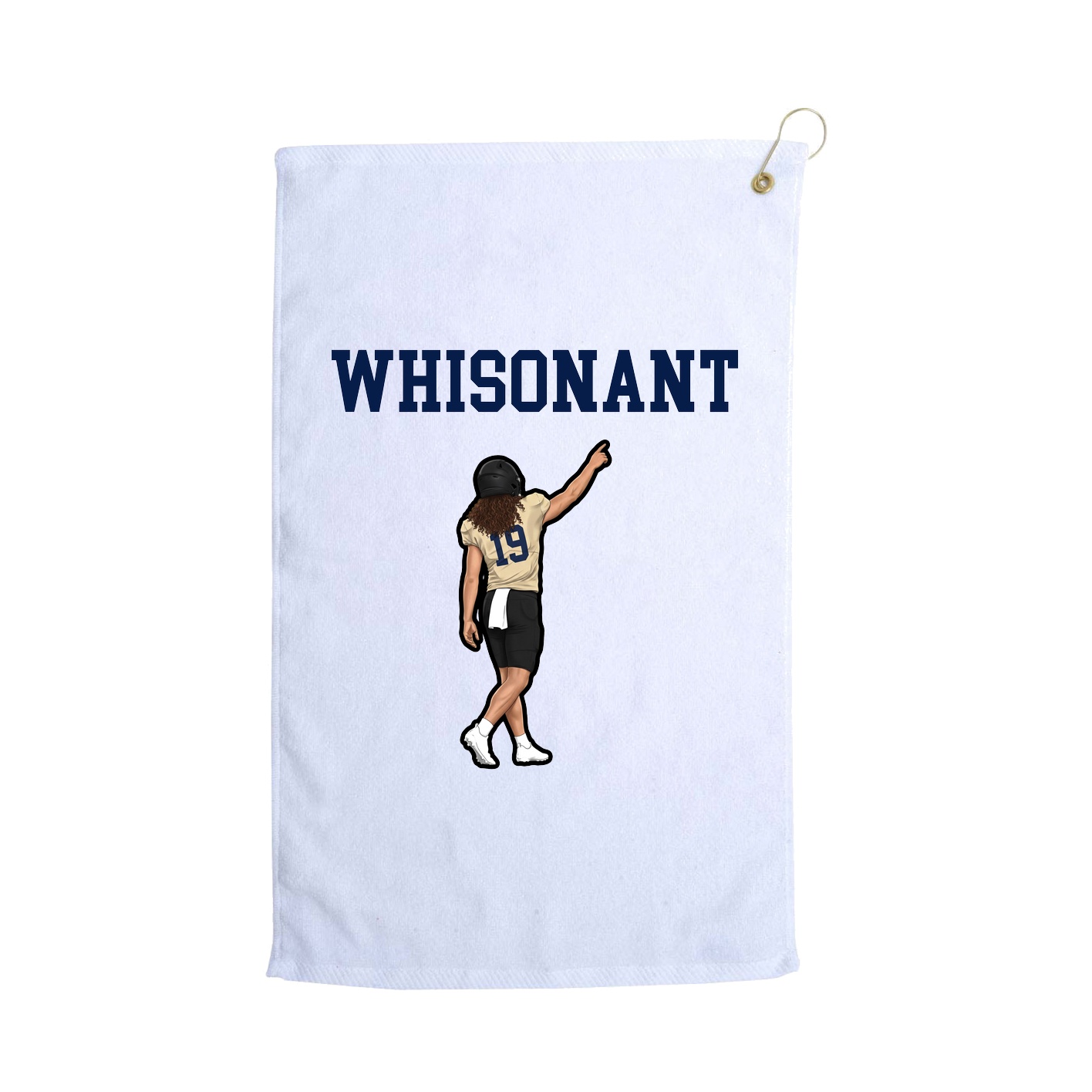 Golf Towel — Shirsey in White