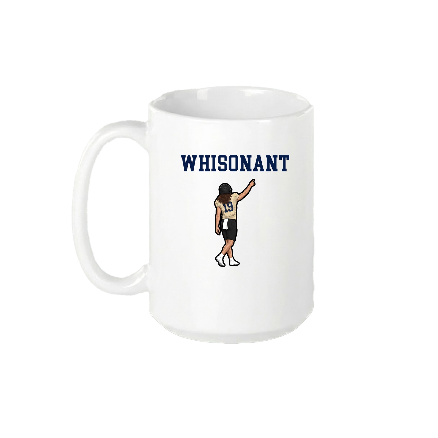 15oz Coffee Mug — Shirsey in White