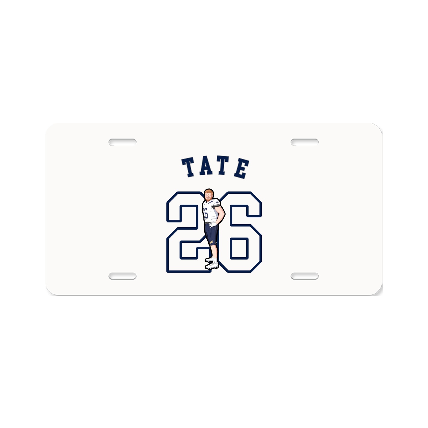 License Plate — Shirsey Arch in Classic
