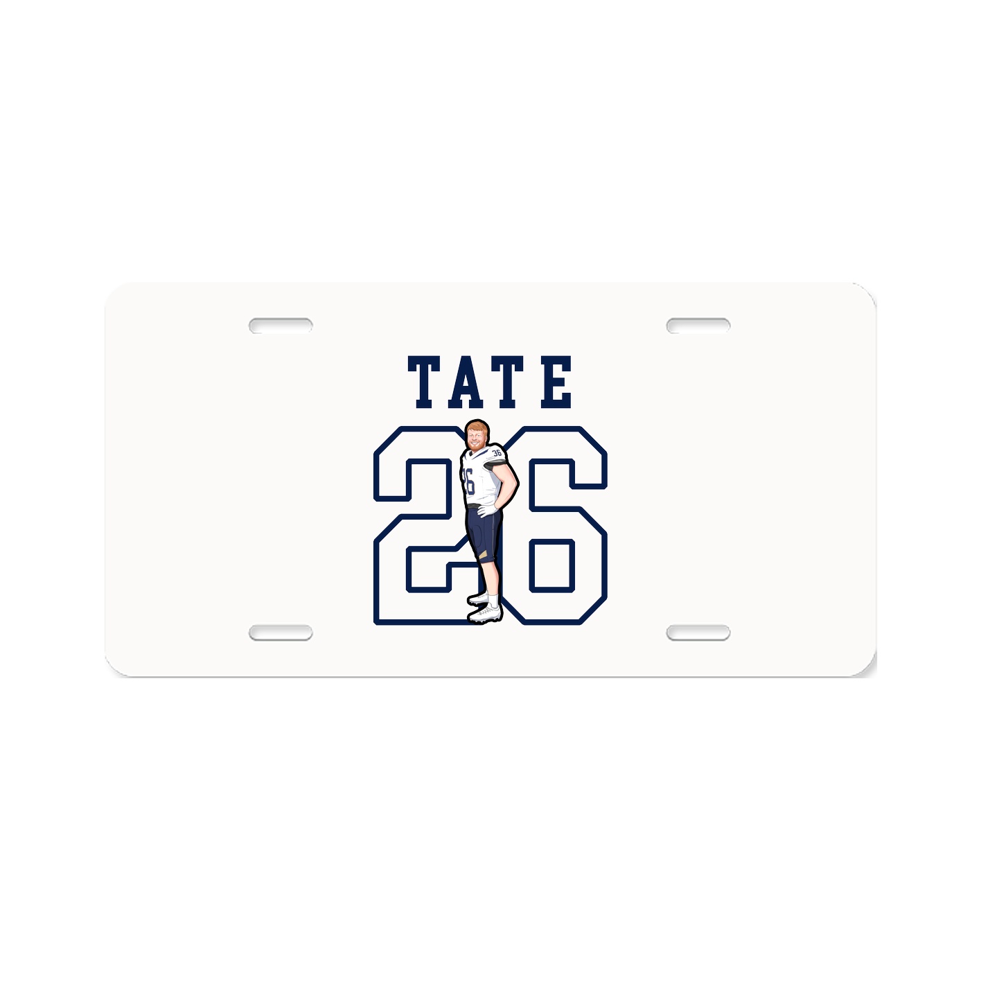 License Plate — Shirsey in Classic