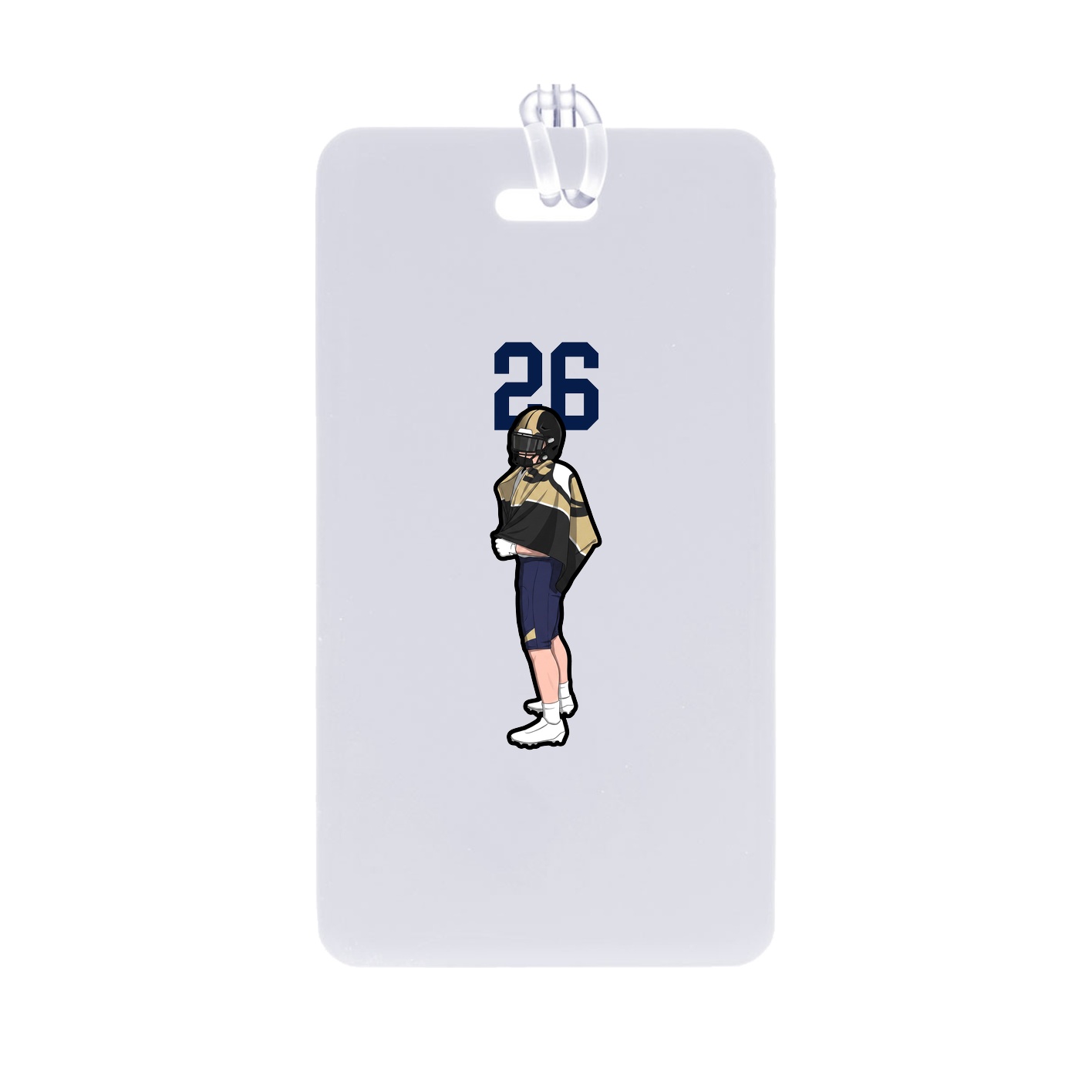 Bag Tag — Number Top in Classic