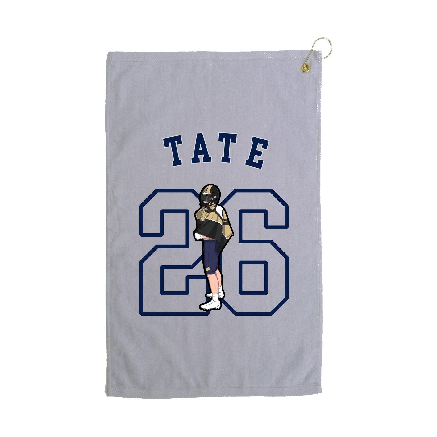 Golf Towel — Shirsey Arch in Grey