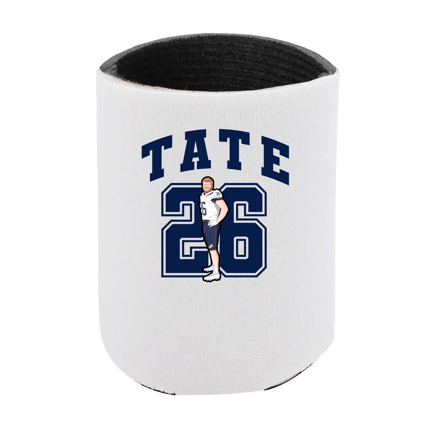 Can Holder — Number in White