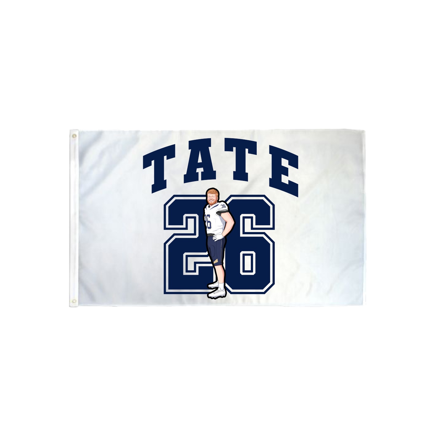 3x5 Flag — Number in Classic