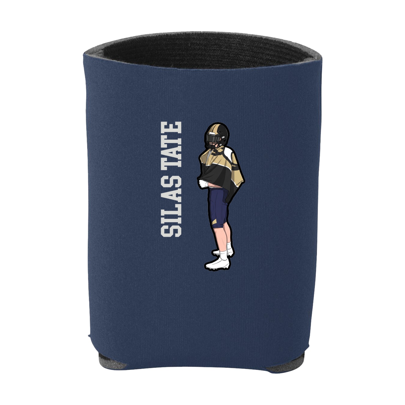 Can Holder — Name Vertical in Navy