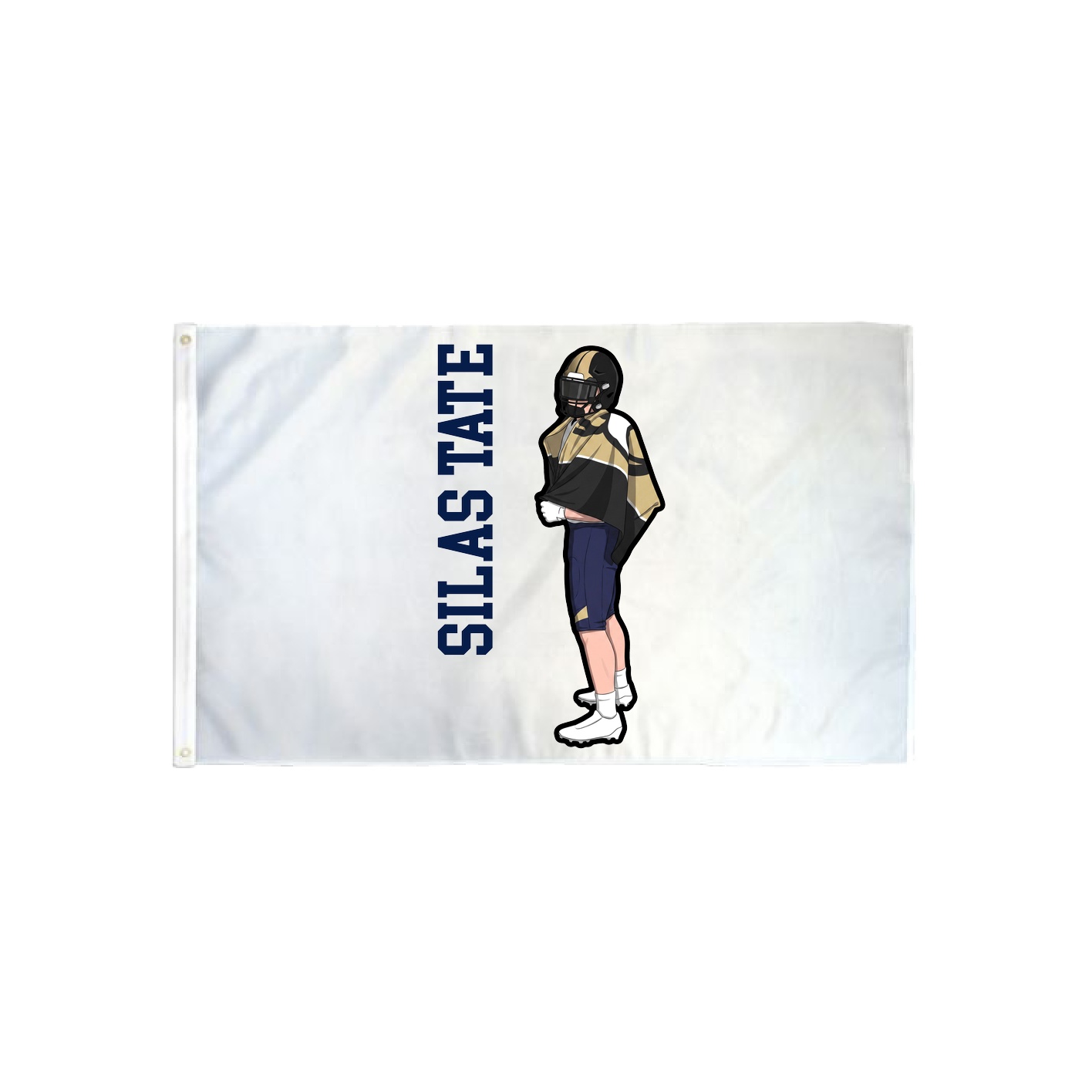 3x5 Flag — Name Vertical in Classic