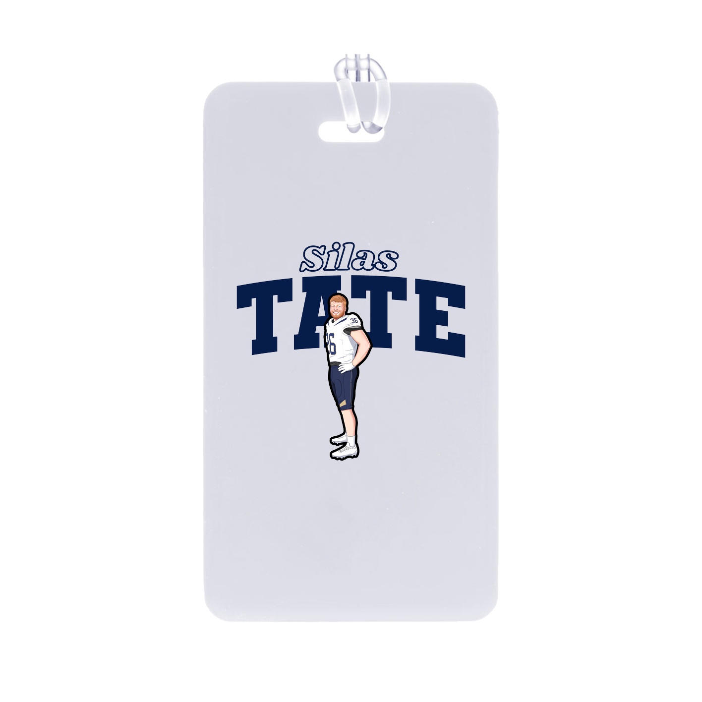 Bag Tag — Name Arch in Classic