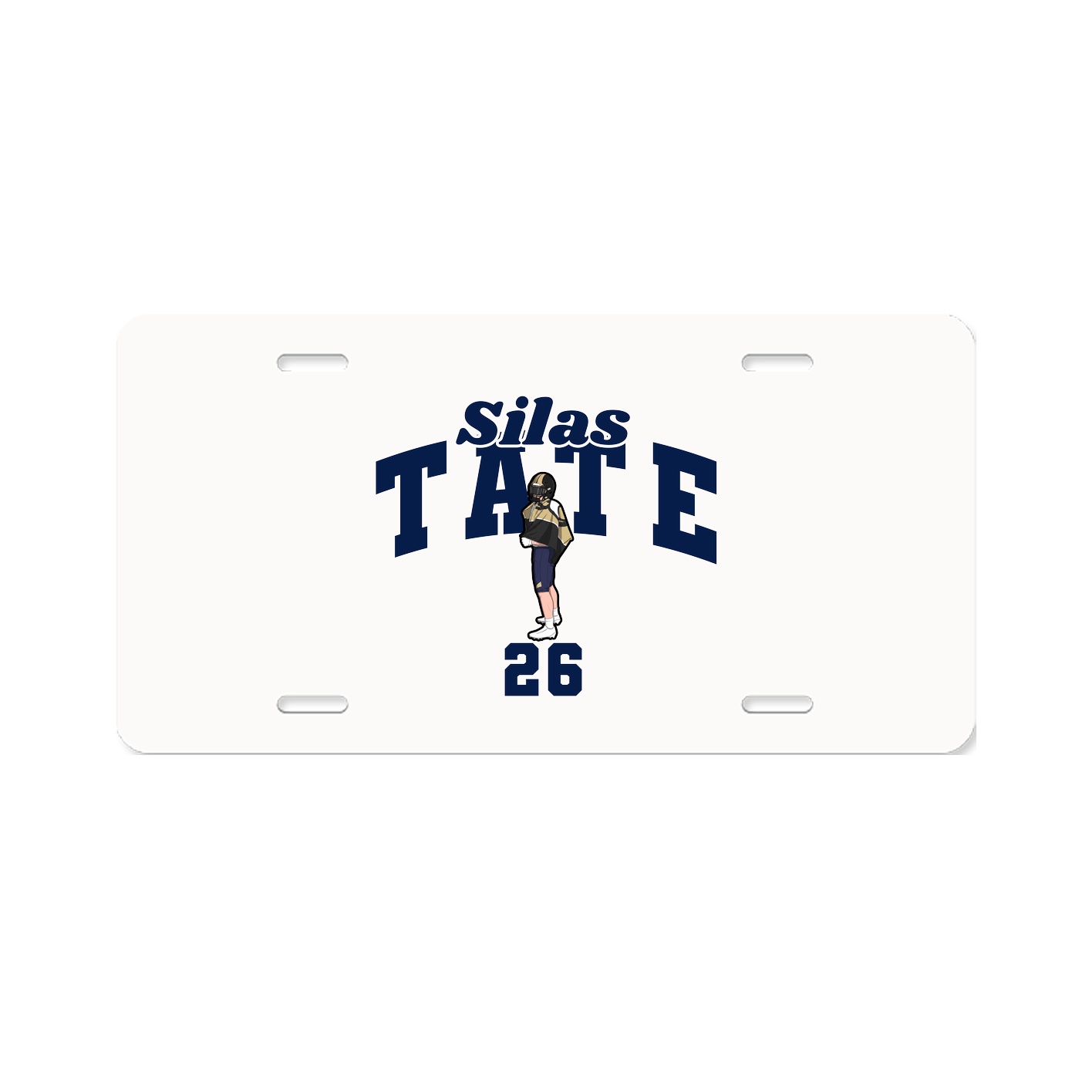 License Plate — Signature Arch in Classic