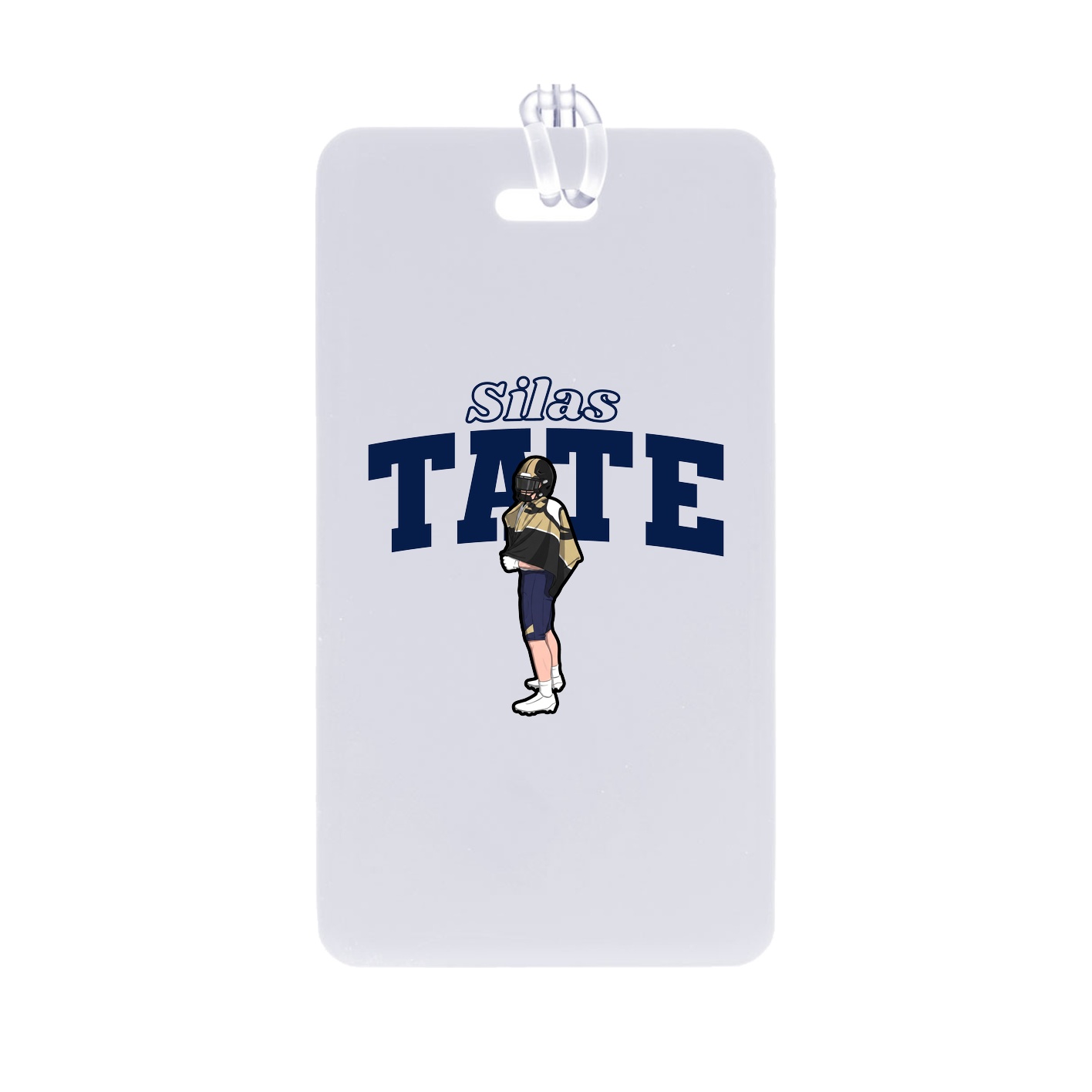 Bag Tag — Name Arch in Classic