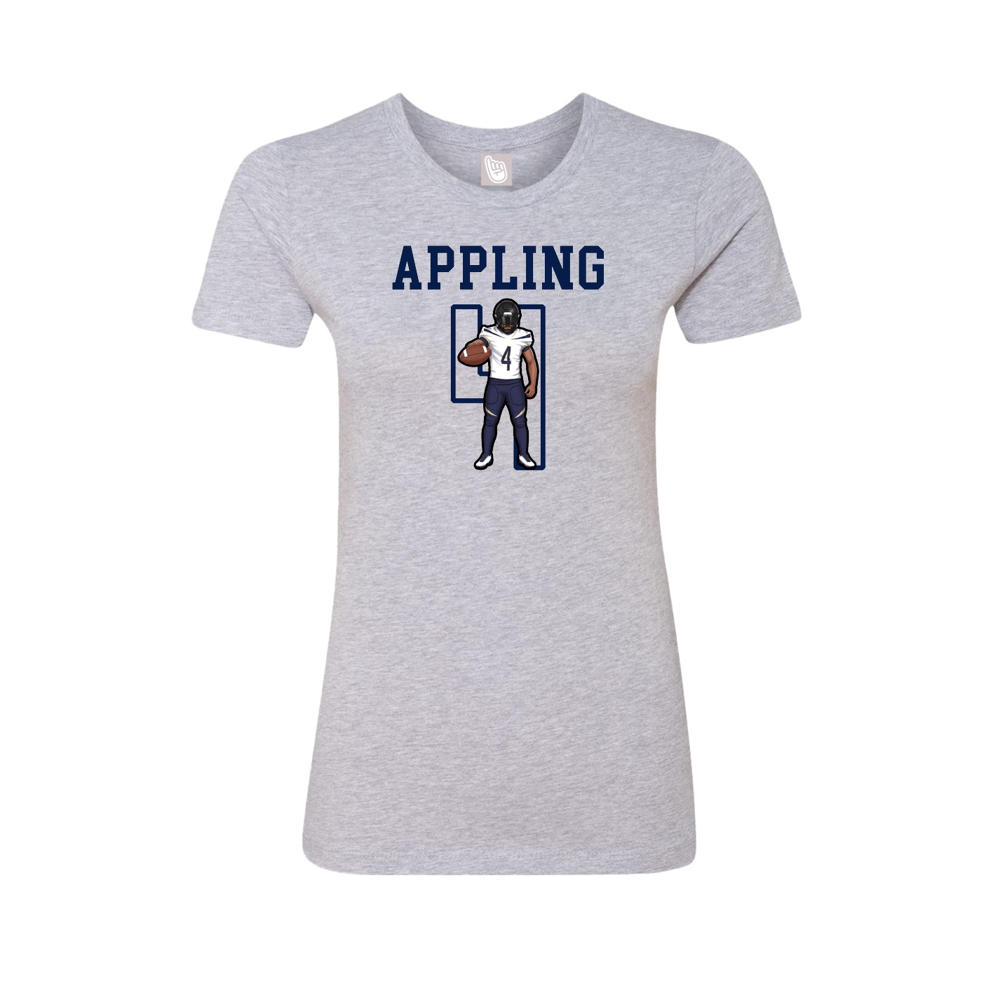 Fitted Women's Tee — Shirsey in Grey