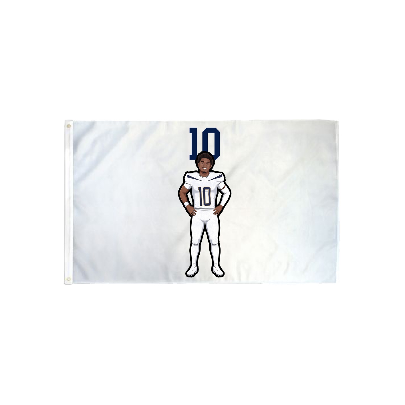 3x5 Flag — Number Top in Classic