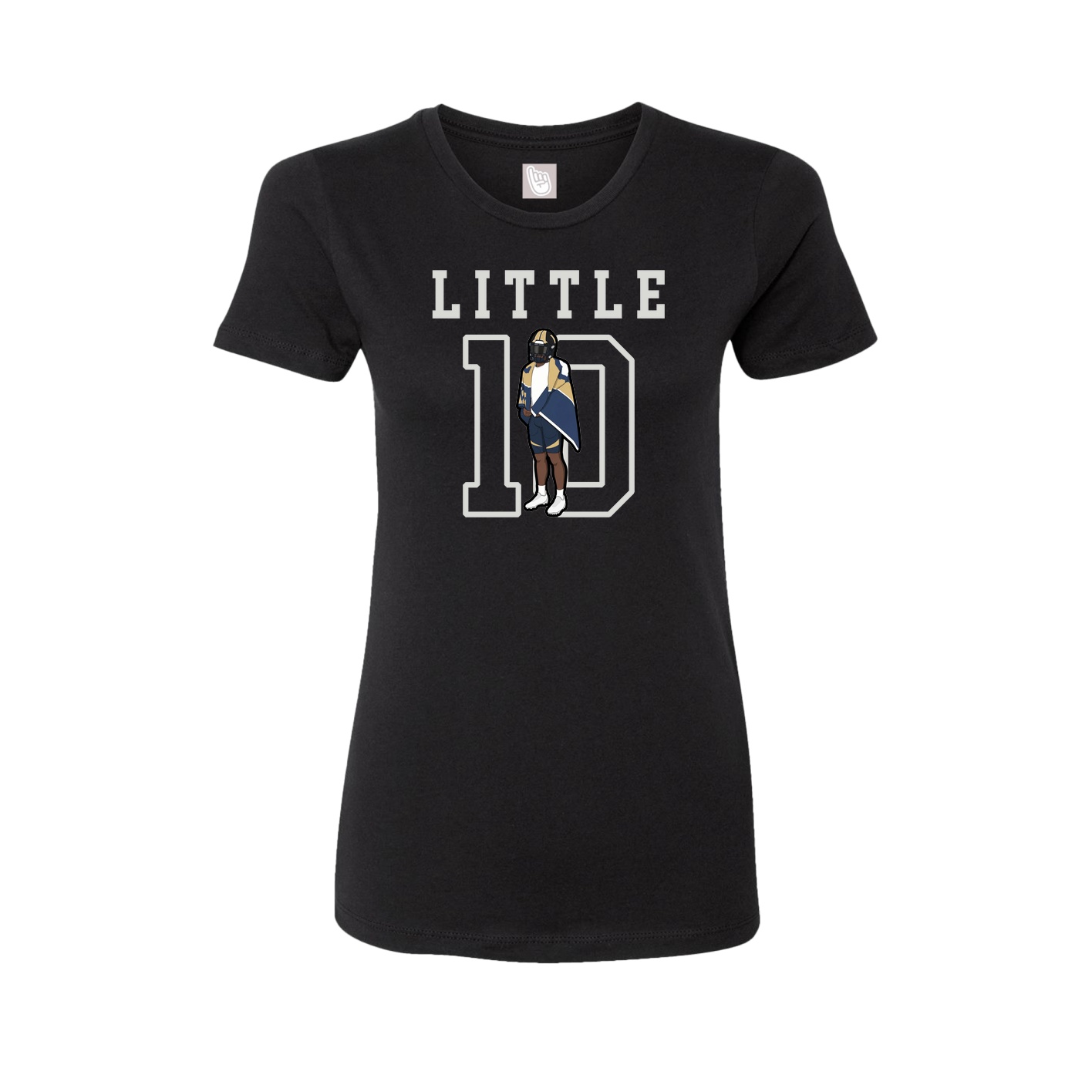 Fitted Women's Tee — Shirsey in Black
