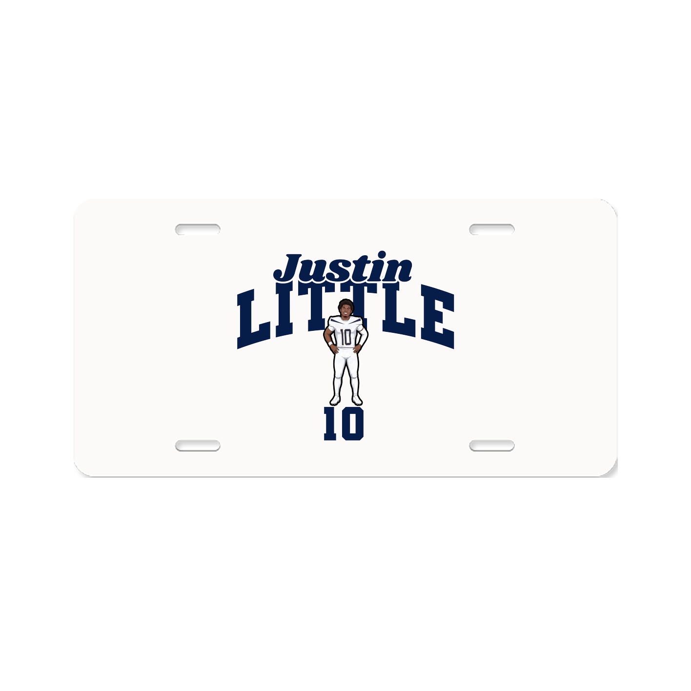 License Plate — Signature Arch in Classic