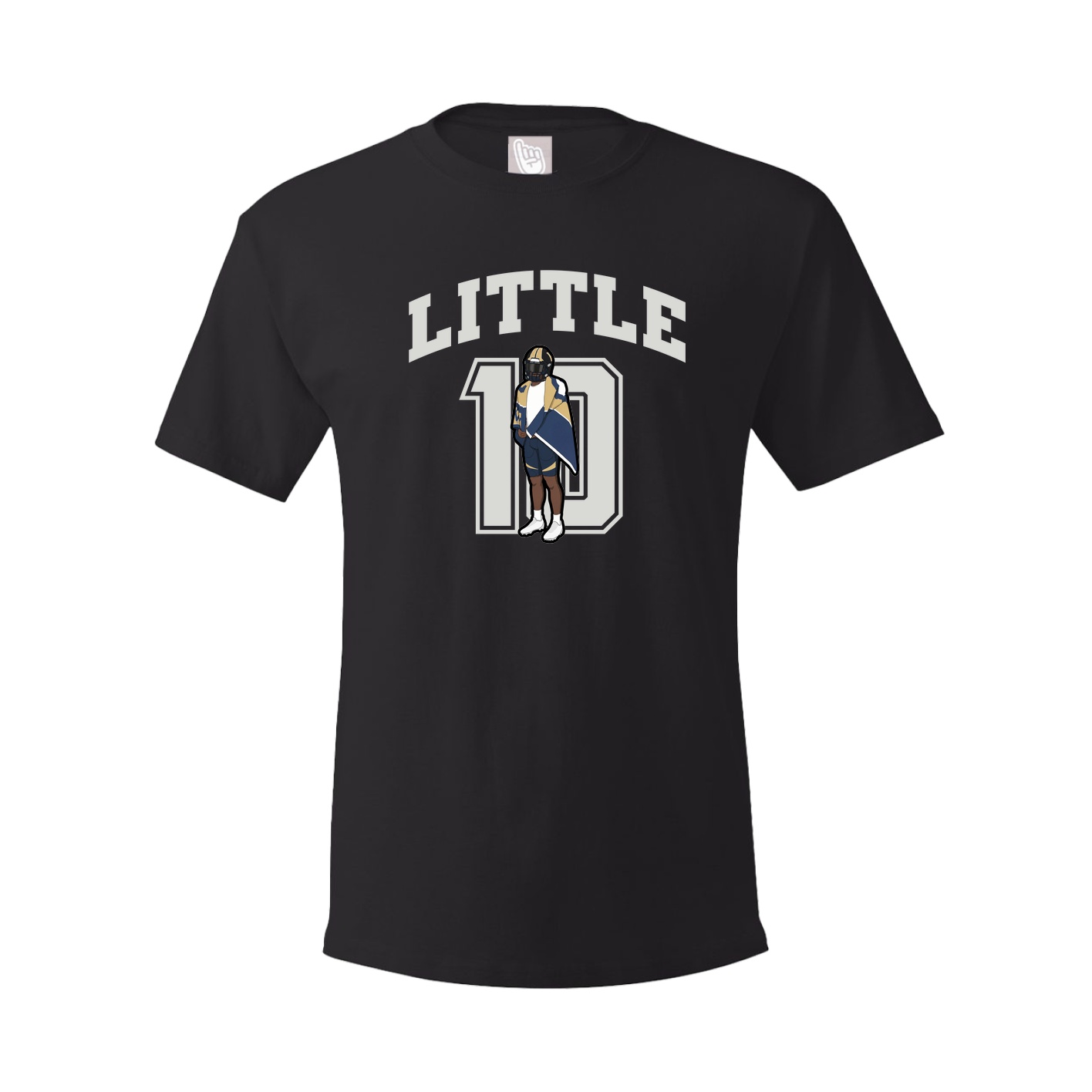 Youth Tee — Number in Black