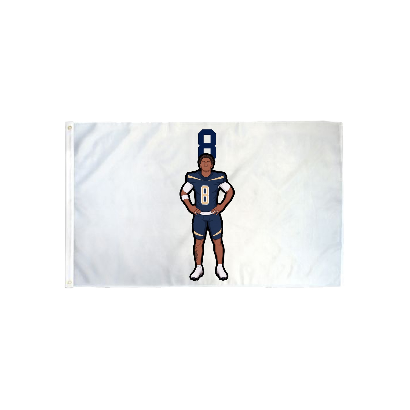 3x5 Flag — Number Top in Classic