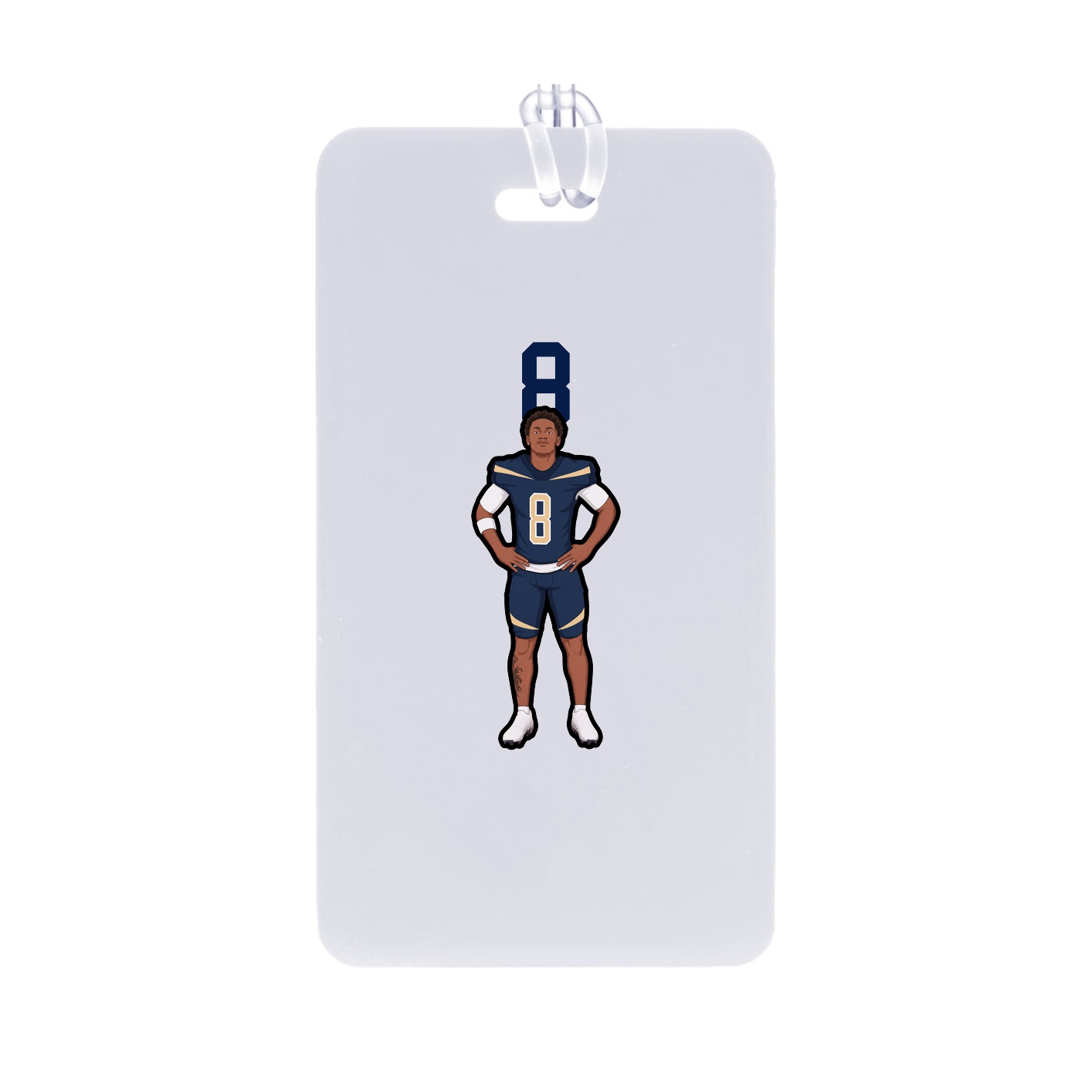 Bag Tag — Number Top in Classic