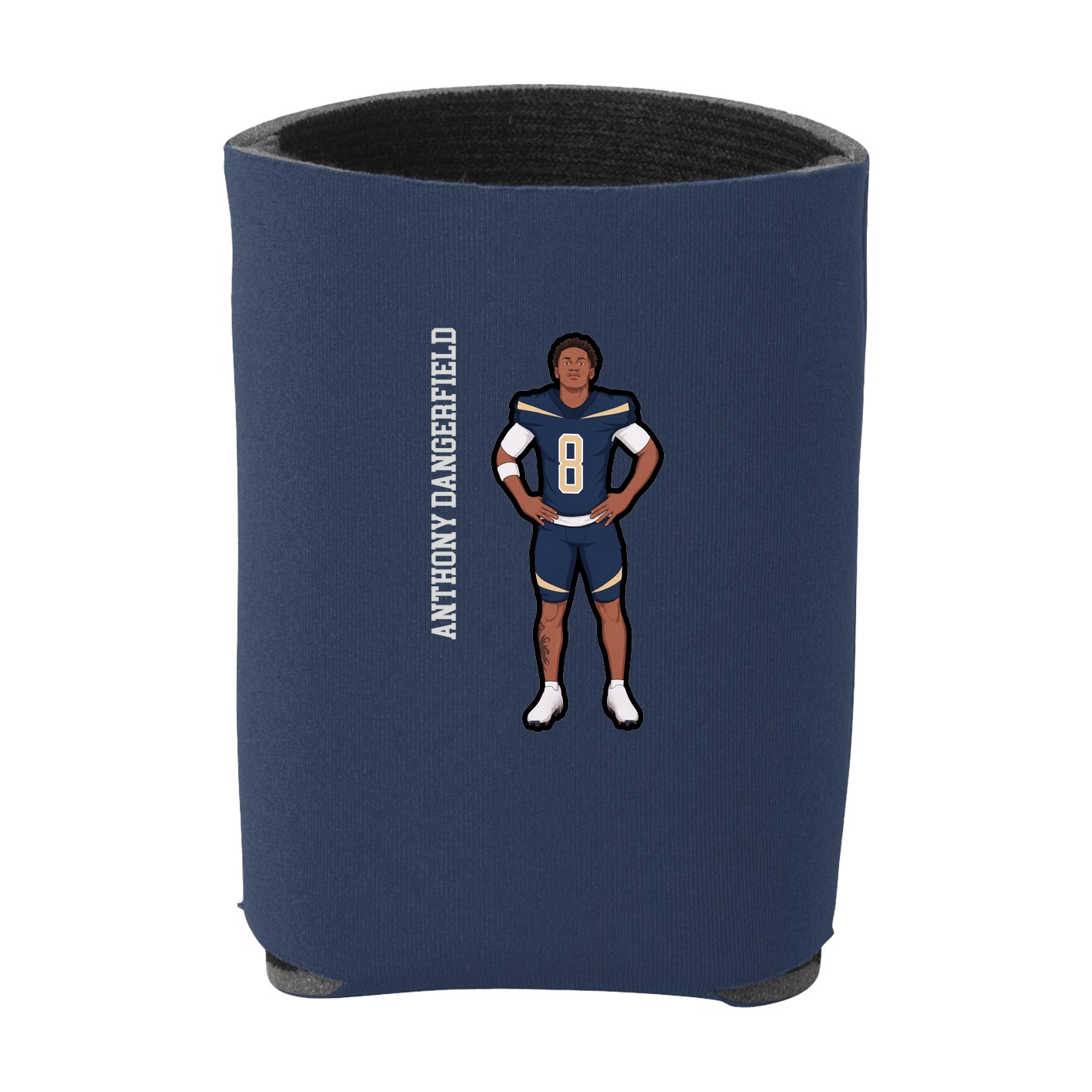Can Holder — Name Vertical in Navy